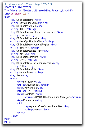 mac executable for java program
